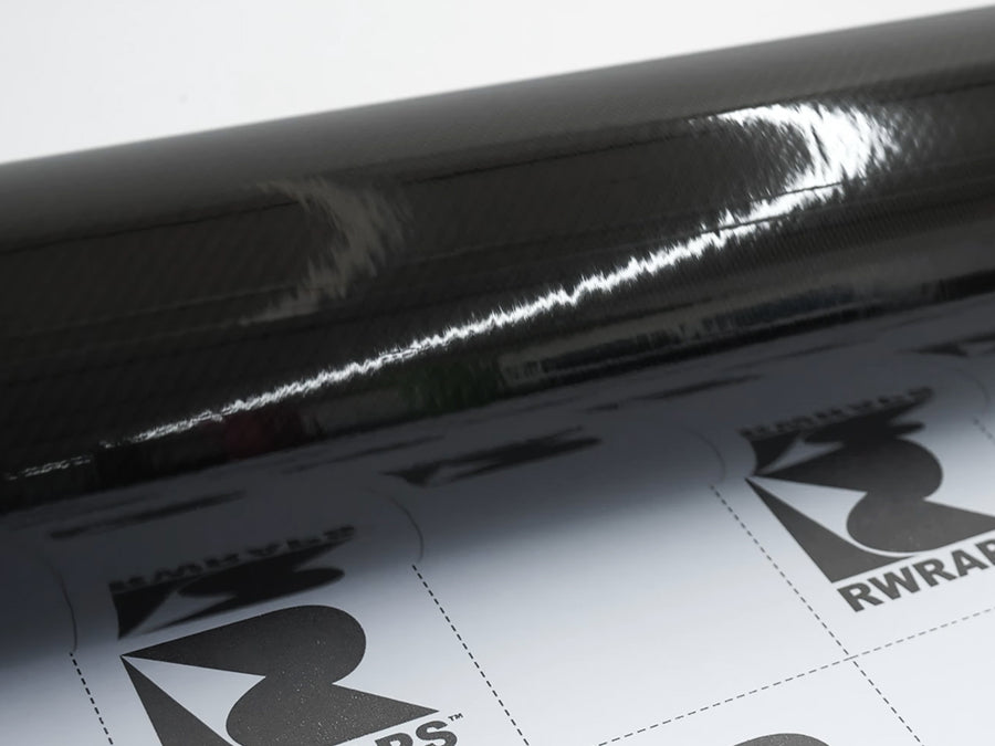 5D Epoxy Black Carbon Film~5D Epoxy Black Carbon Vinyl Roll~1