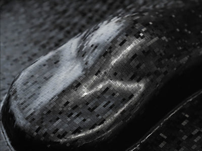 Rwraps Black Digital Fiber Film~Rwraps Black Digital Fiber Speed Shape~1