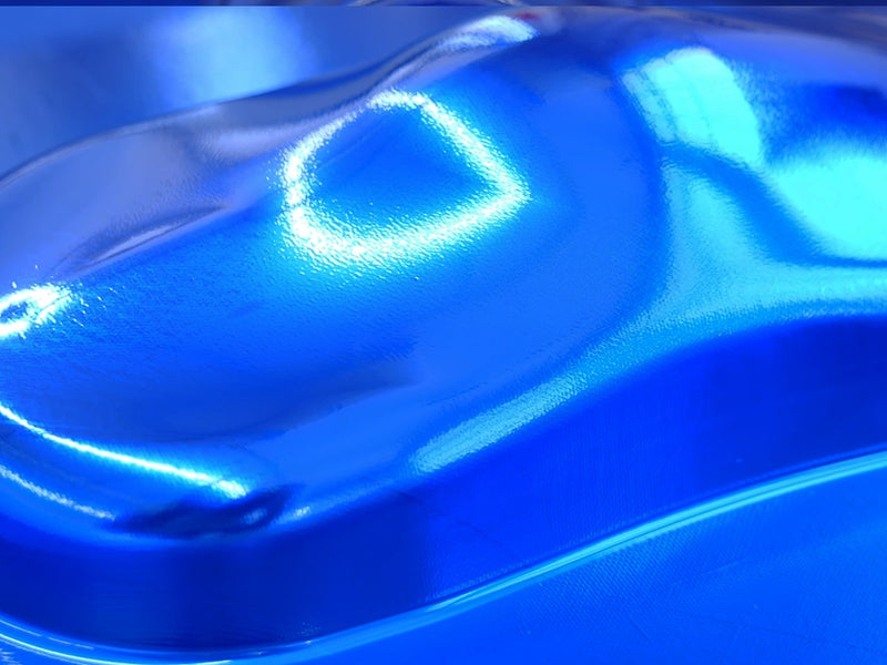 Rwraps Blue Chrome Vinyl Film~Rwraps Blue Chrome Vehicle Wrap~1