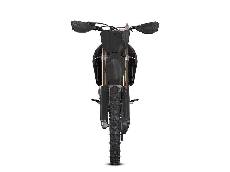 Rwraps Brushed Aluminum Black DIY Dirt Bike Wraps