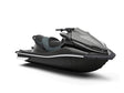 Rwraps™ Brushed Aluminum Black Vinyl Jet Ski Wrap