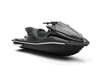 Rwraps™ Brushed Aluminum Black Vinyl Jet Ski Wrap