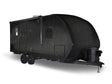 Rwraps Brushed Aluminum Black 5th Wheel Travel Trailer Wraps