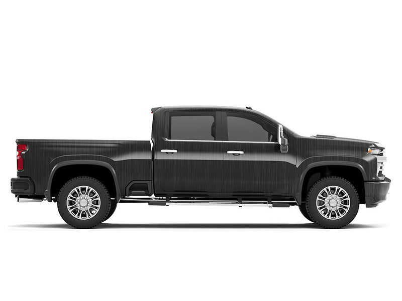 Rwraps Brushed Aluminum Black Do-It-Yourself Truck Wraps