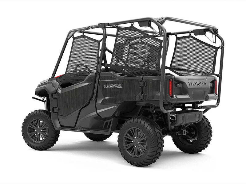 Rwraps Brushed Aluminum Black UTV Vinyl Wraps