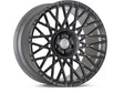 Rwraps™ Brushed Aluminum Black Vinyl Rim Wrap