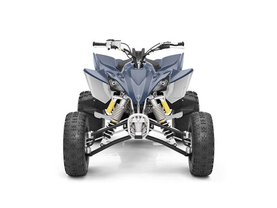 Rwraps Brushed Aluminum Blue DIY ATV Wraps