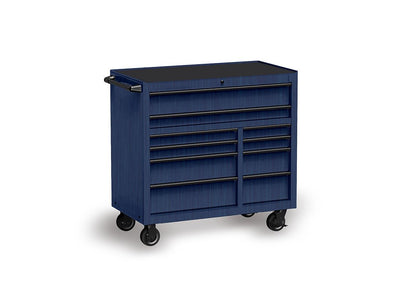 Rwraps™ Brushed Aluminum Blue Tool Cabinet Wraps