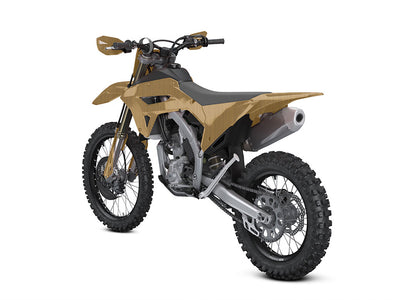 Rwraps Brushed Aluminum Gold Dirt Bike Vinyl Wraps