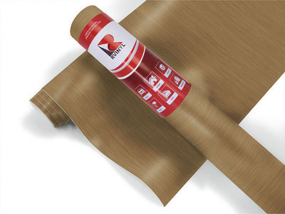 Rwraps Brushed Aluminum Gold Go Kart Wrap Color Film