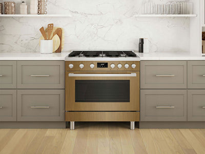 Rwraps™ Brushed Aluminum Gold Oven Wraps