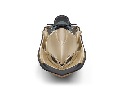 Rwraps Brushed Aluminum Gold DIY Jet Ski Wraps