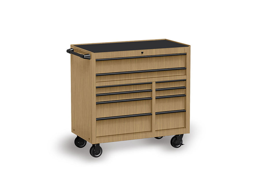 Rwraps™ Brushed Aluminum Gold Tool Cabinet Wraps