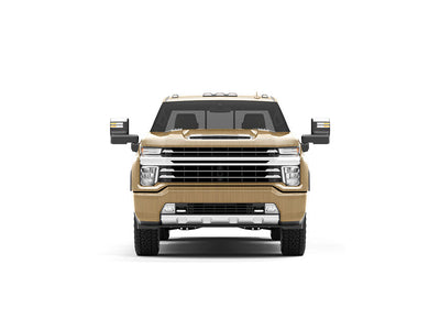 Rwraps Brushed Aluminum Gold DIY Truck Wraps