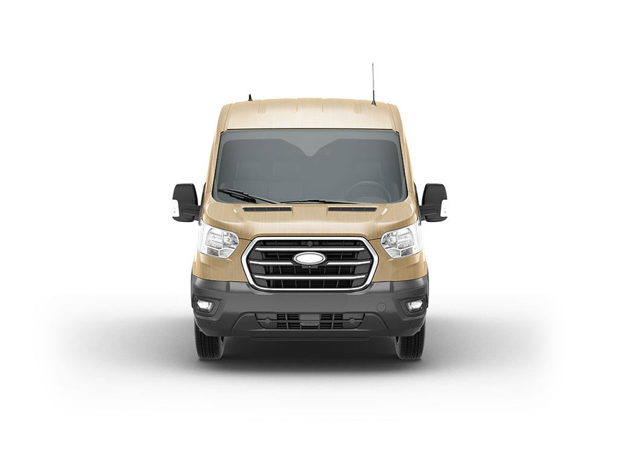 Rwraps Brushed Aluminum Gold DIY Van Wraps