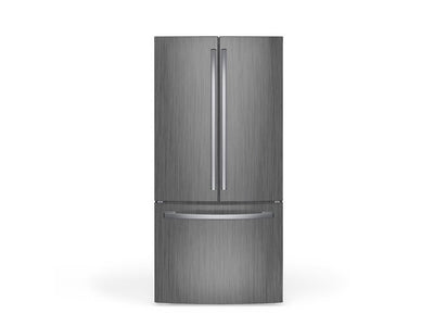 Rwraps Brushed Aluminum Gray DIY Built-In Refrigerator Wraps