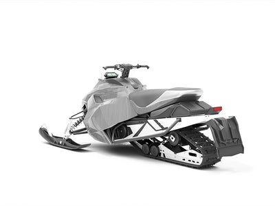 Rwraps Brushed Aluminum Gray Snowmobile Vinyl Wraps