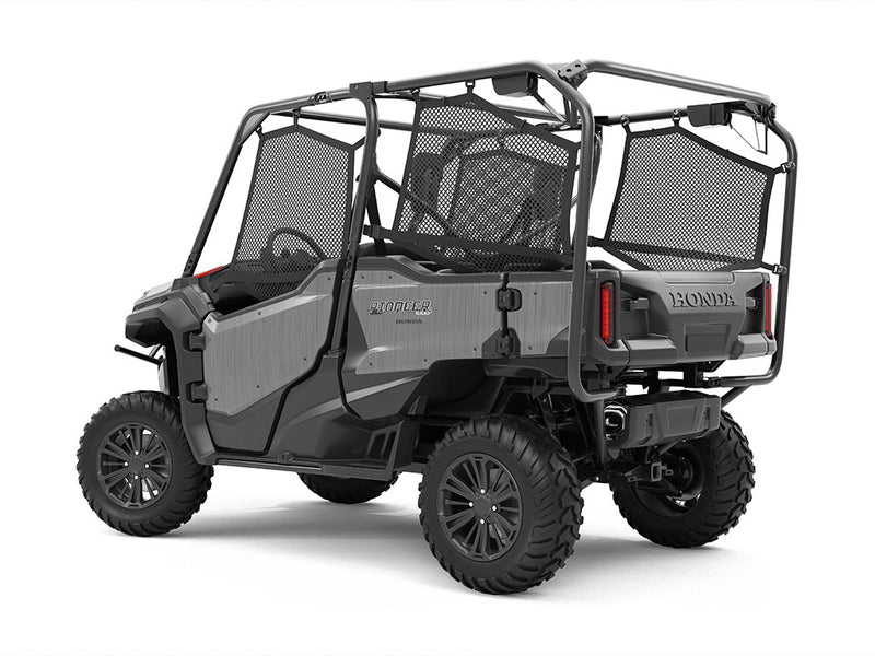 Rwraps Brushed Aluminum Gray UTV Vinyl Wraps