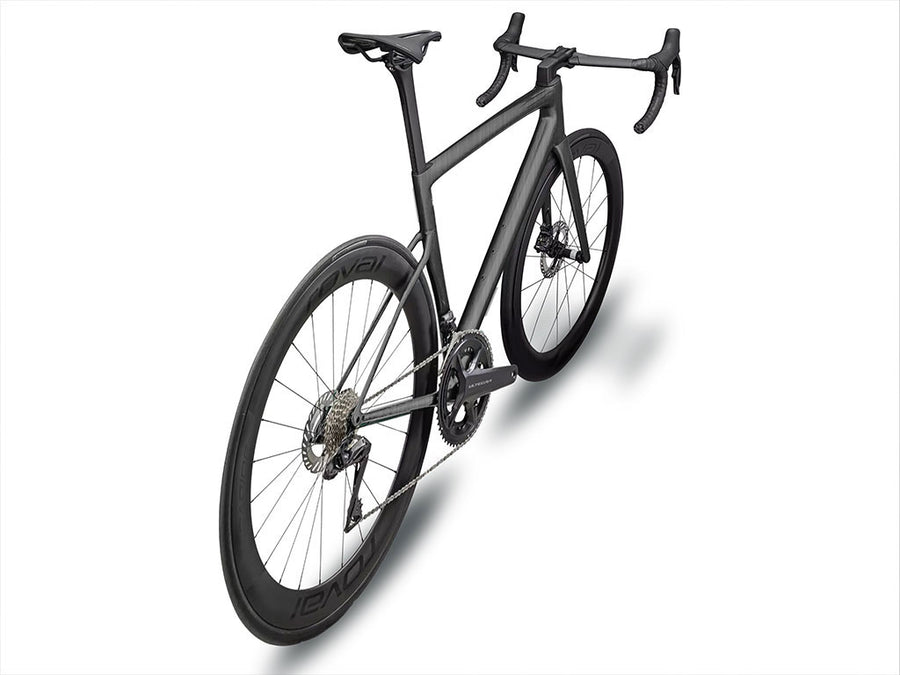 Rwraps Brushed Aluminum Gunmetal Bicycle Vinyl Wraps