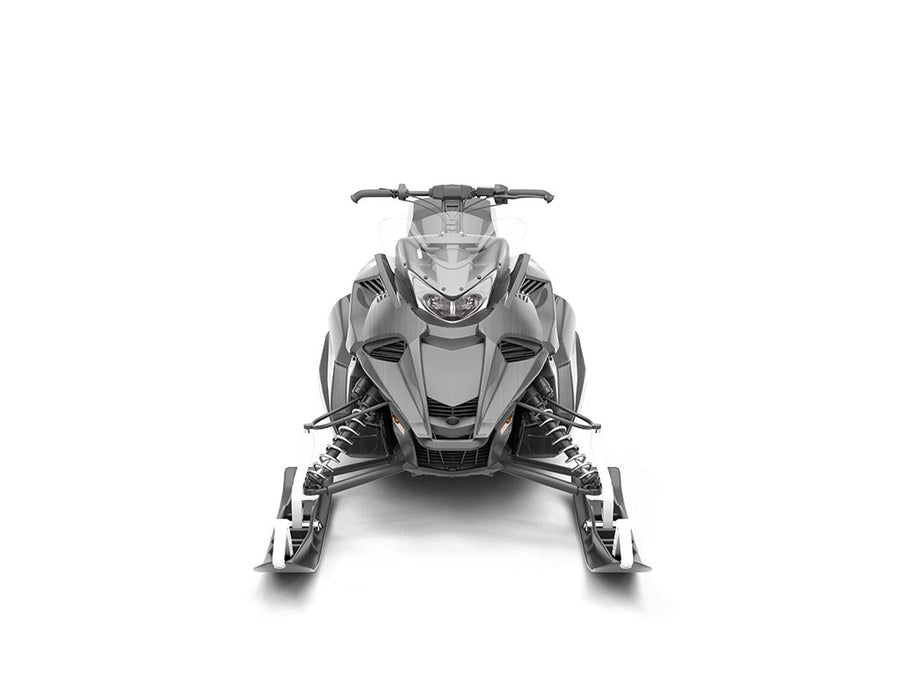 Rwraps Brushed Aluminum Gunmetal DIY Snowmobile Wraps