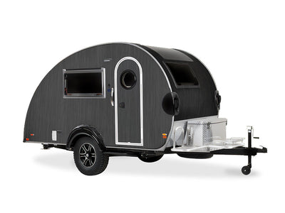 Rwraps Brushed Aluminum Gunmetal Do-It-Yourself Truck Camper Wraps