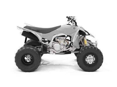 Rwraps Brushed Aluminum Silver Do-It-Yourself ATV Wraps