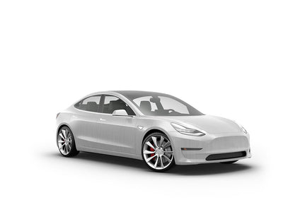 Rwraps Brushed Aluminum Silver Vehicle Wraps