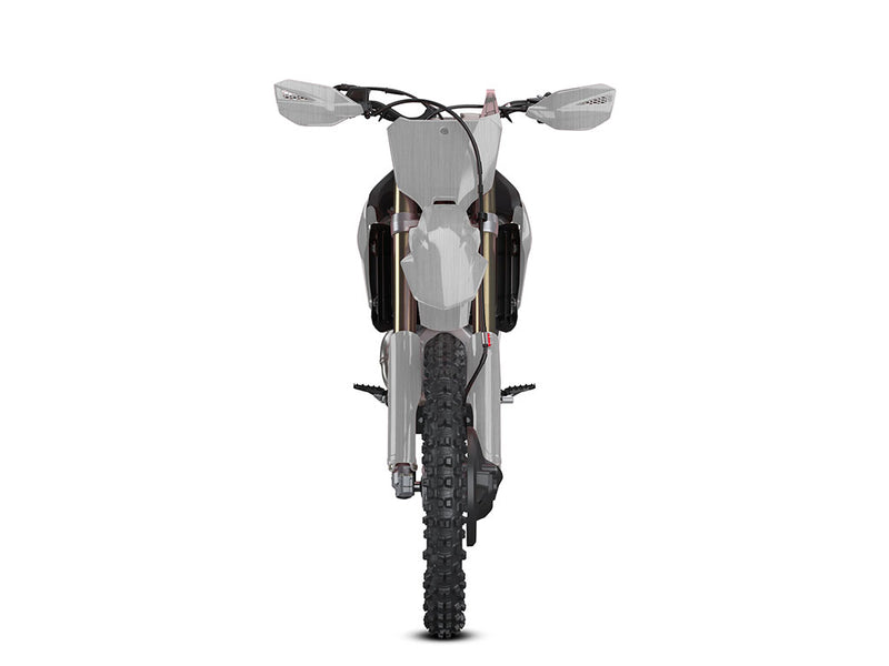 Rwraps Brushed Aluminum Silver DIY Dirt Bike Wraps