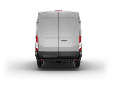 Rwraps Brushed Aluminum Silver Van Vinyl Wraps