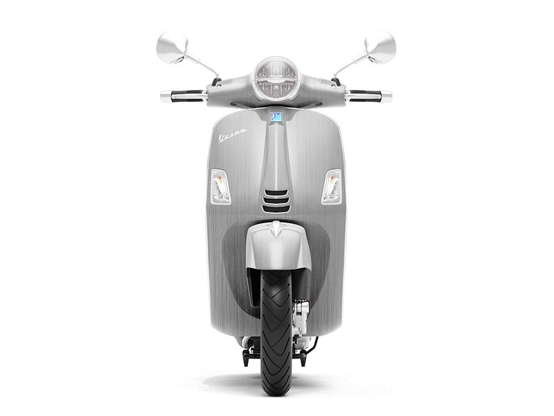 Rwraps Brushed Aluminum Silver DIY Scooter Wraps