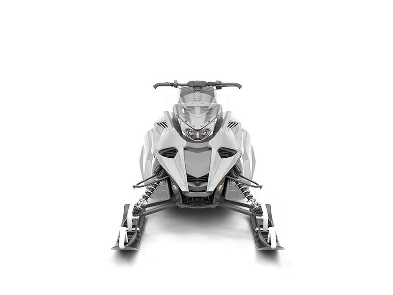 Rwraps Brushed Aluminum Silver DIY Snowmobile Wraps