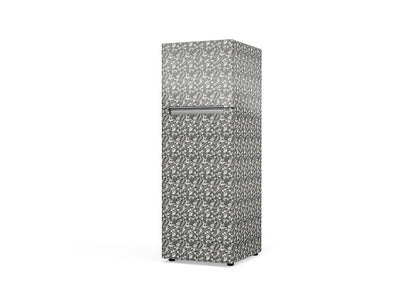 Rwraps Camouflage 3D Fractal Silver Custom Refrigerators