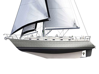 Rwraps Camouflage 3D Fractal Silver Customized Cruiser Boat Wraps