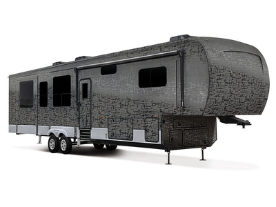 Rwraps Camouflage 3D Night Shade Truck Camper Vinyl Wraps