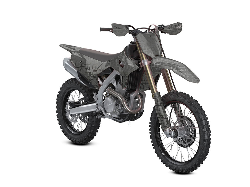 Rwraps™ Camouflage 3D Night Shade Dirt Bike Wraps | Dirt Bike