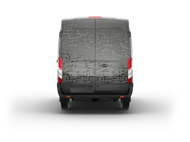 Rwraps Camouflage 3D Night Shade Van Vinyl Wraps