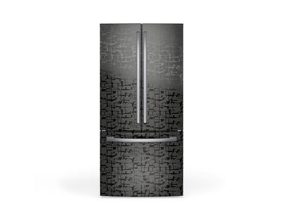 Rwraps Camouflage 3D Night Shade DIY Built-In Refrigerator Wraps