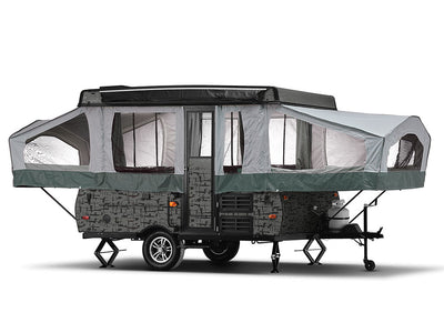 Rwraps Camouflage 3D Night Shade DIY Truck Camper Wraps