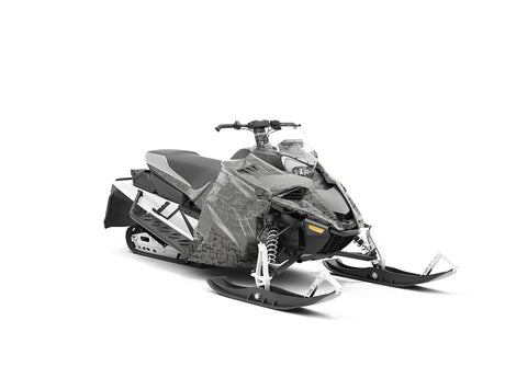 Rwraps™ Camouflage 3D Night Shade Vinyl Snowmobile Wrap