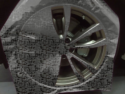 Rwraps™ Camouflage 3D Night Shade Custom Wheel Installation Process