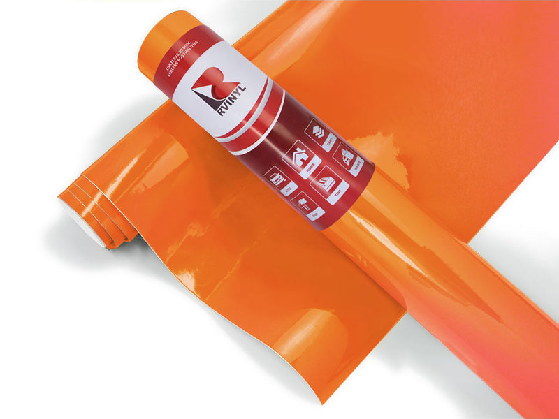 Rwraps Magic Orange Chameleon Car Wrap