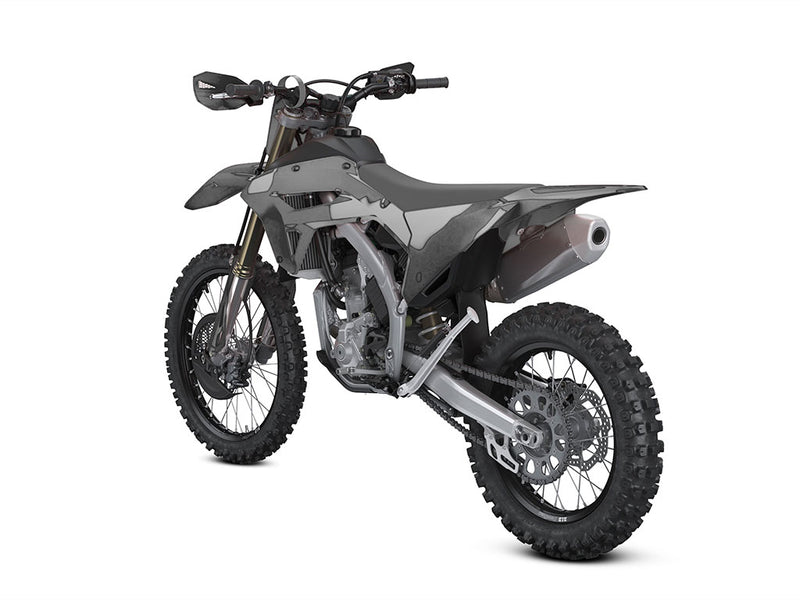 Rwraps Chrome Black Dirt Bike Vinyl Wraps