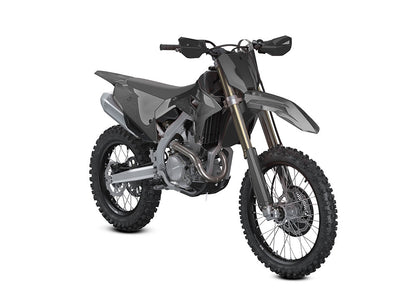 Rwraps Chrome Black Dirt Bike Wraps