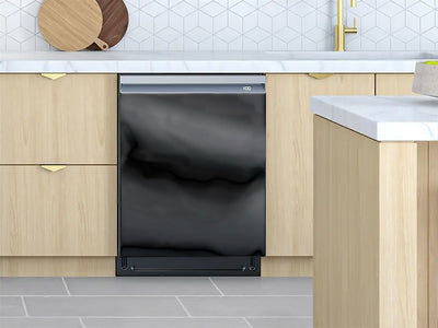 Rwraps™ Chrome Black Custom Dishwasher Cover