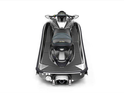 Rwraps Chrome Black Jet Ski Vinyl Wraps
