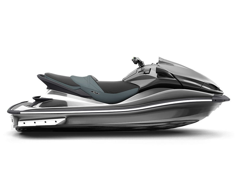 Rwraps Chrome Black Do-It-Yourself Jet Ski Wraps