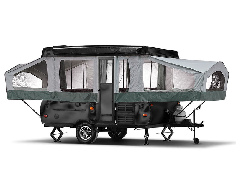 Rwraps Chrome Black DIY Truck Camper Wraps