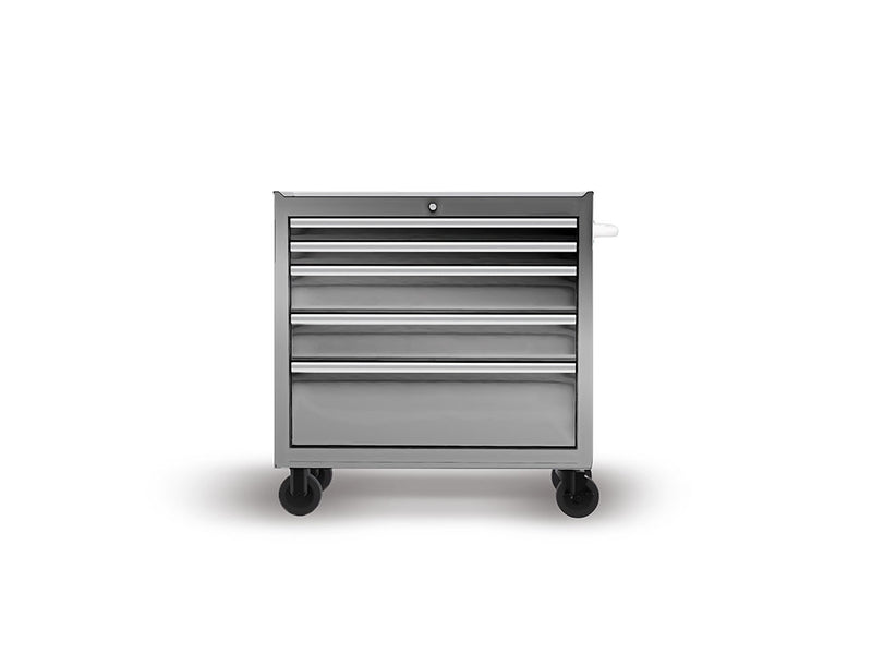 Rwraps Chrome Black DIY Tool Cabinet Wraps