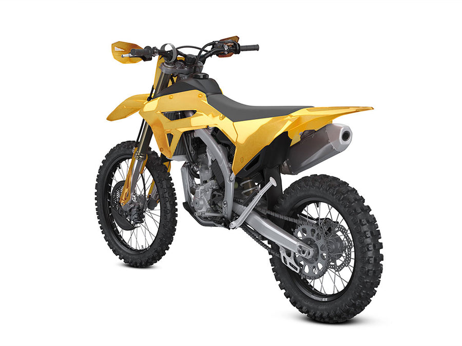 Rwraps Chrome Gold Dirt Bike Vinyl Wraps
