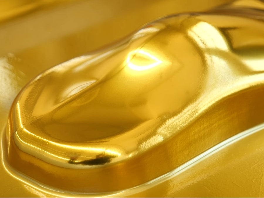 Chrome Gold Car Wrap